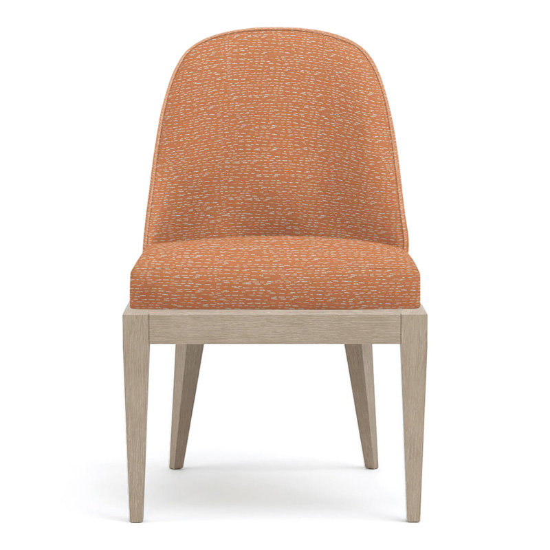 Chaise d'appoint rembourrée Maidstone, Perigold Arigato Mango, Banc de sable