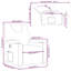 Fauteuil inclinable manuel vidaXL, réglable, en tissu-970160541-1003839288