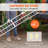 VEVOR Metal Foldable 89'' L Threshold Ramp