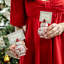 Country Estate Winter Frolic Ginger Jar Place Card Holder Set Of 4