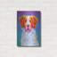 Art mural en métal Winston Porter «Brittany Spaniel» par Rebecca Wang, 16 po x 24 po