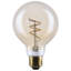 Filament ambré en verre transparent 5,5 W à culot moyen 5,5 watts G30 à DEL, 2 000 ampoules à intensité variable, 120 V-125103659-125103656