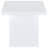 White High Gloss End Table