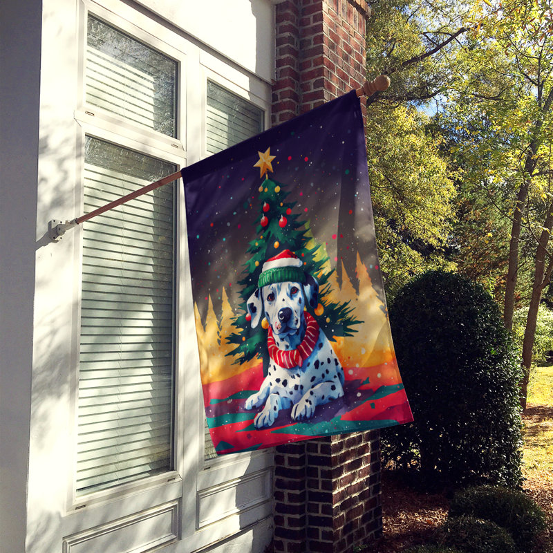 Double Sided Polyester Christmas, 40'' H x 28'' W