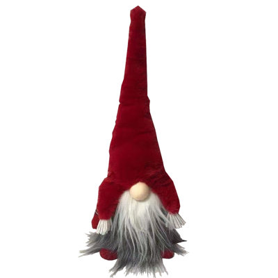 Gnome de Noël assis