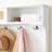 Versatile Hall Tree Shoe Rack With Rattan Door For Entryway Organization-942161168
