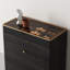 Zyannah High-quality Modern Nightstand,Glass Top-133028673