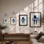 Solitary Form Minimalist - Framed Print-1436047212-1436047215
