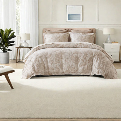 Ensemble de literie en jacquard de coton de qualité supérieure, ensemble de couette en lin double / grand