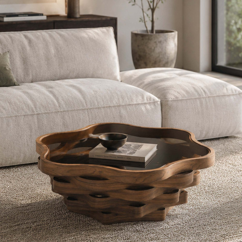 Table basse 35,83 po Unique