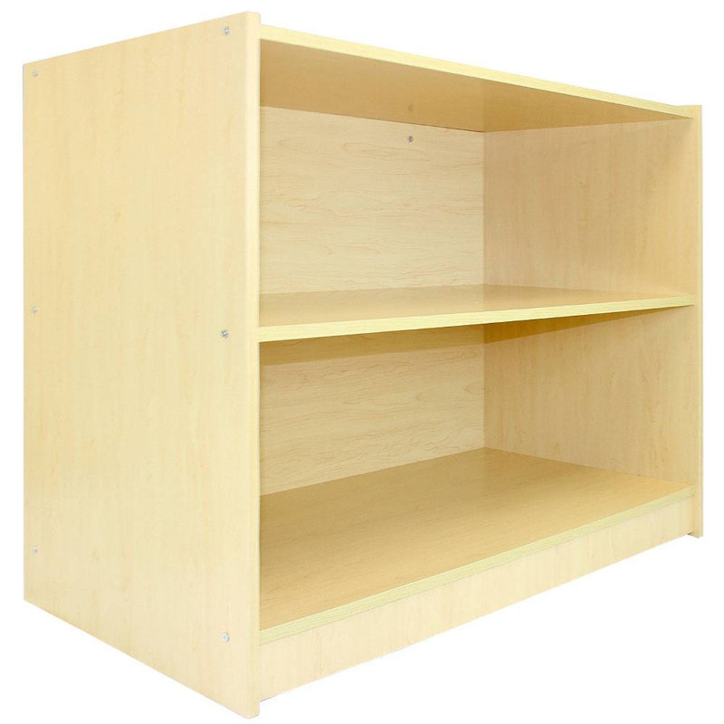 Maxene 90 cm H x 120 cm W Cube Bookcase, Maple