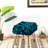 16" Wide Velvet Square Ottoman-87423342