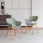 77cm H Cotton Blend Upholstered Armchair-1553533081