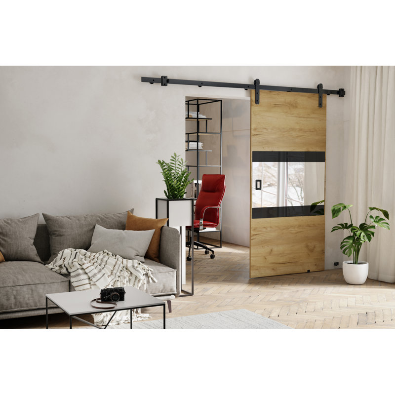 Door, 86cm x 205cm, Brown