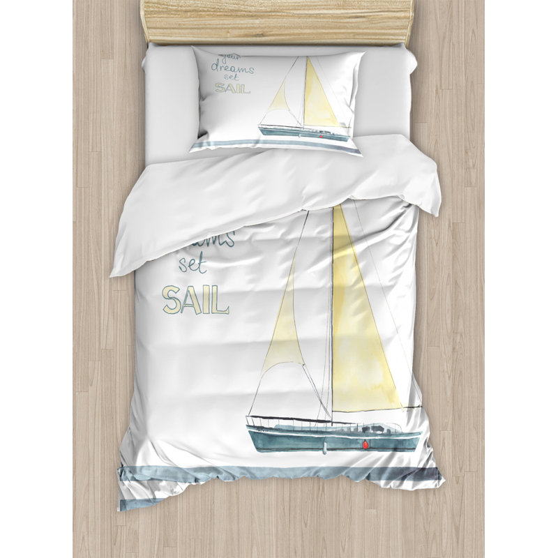 Jordy 260 TC Duvet Cover Set, Single - 1 Standard Pillowcase