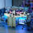 Corner Desk With Power Outlets and 3-Color Sensor Lights For Small Space-1451465162