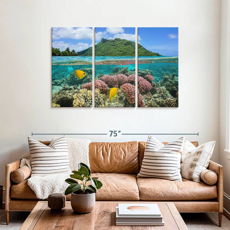 Aletra Huahine Underwater Ocean, 36" H x 57" W