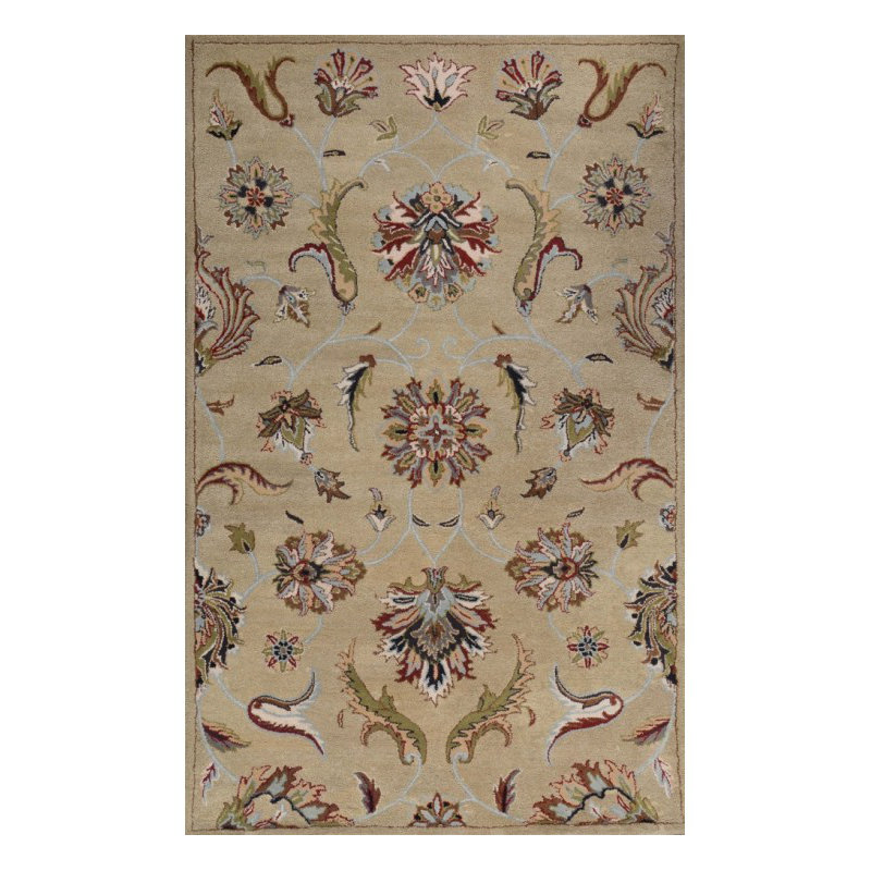 Mitcheldean Wool Floral Indoor Rug, Rectangle 5' x 8'