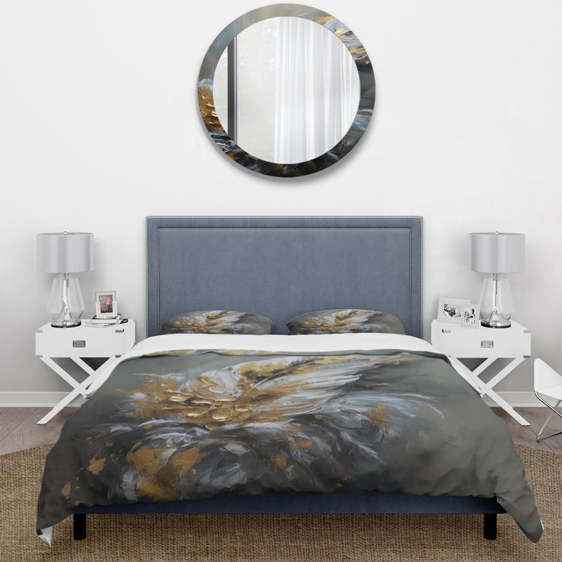 Kasmin Bedding, Housse de couette simple + 1 taie décorative stan