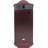 Dark Brown Solid Oak Box Wall Clock