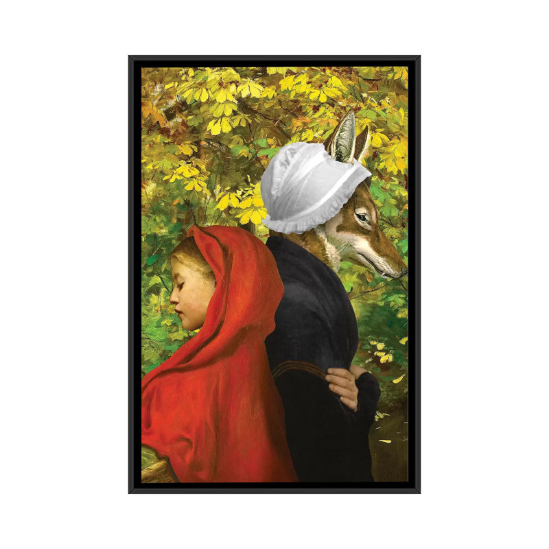 Hotte de substitution rouge, H 26 po x l 18 po x P 1,5 po, Toile avec cadre noir, Pas de tapis