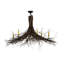 Rustic Lodge 6 - Light Chandelier