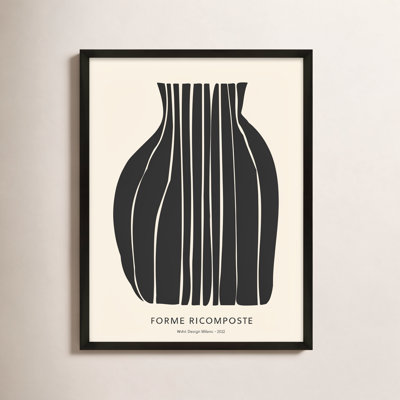 Quinn "Composition in Black" Print