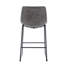 Tabouret de bar et de comptoir rembourré Halterman-274483076-274483078