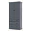 Garde-manger très grand l 35 po x P 17,7 po x H 77 po avec tablette de 110 lb et 3 tiroirs-441163183