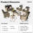 Daliya Wicker 6 - Person Patio Conversation Set with Cushions-331374289