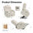 Power Lift Recliner Chair for Elderly with Massage & Heat, USB & Type-C Charge Port