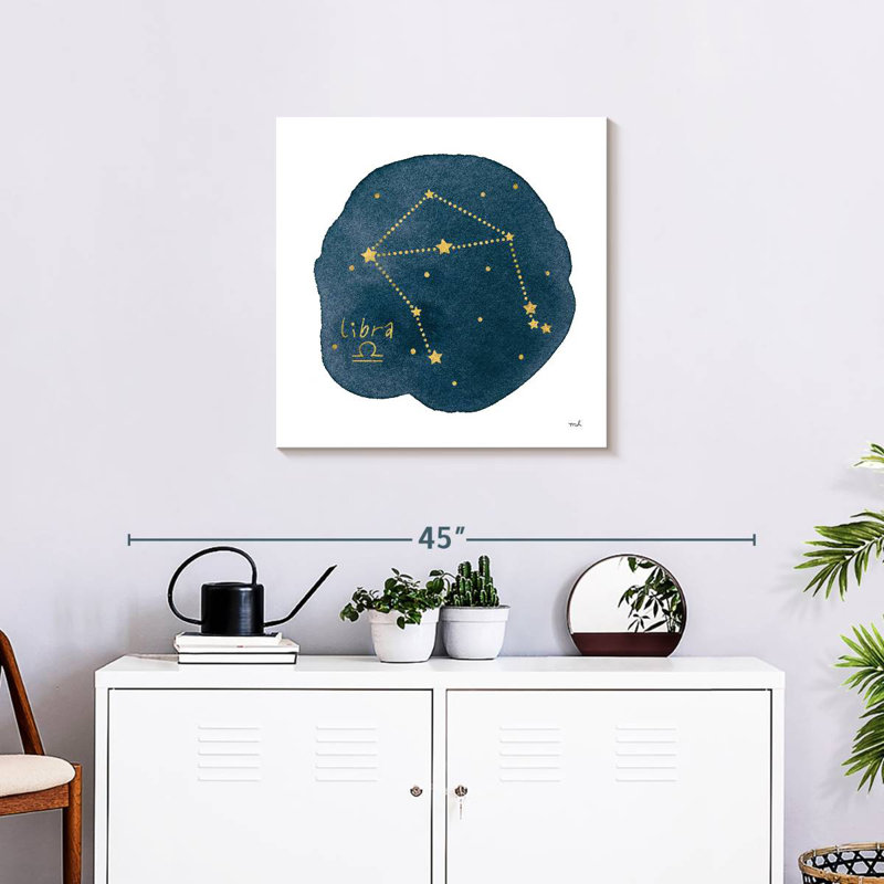 Adella Horoscope Libra, 24" H x 24" W