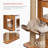 Catit Vesper High Base Giant, Walnut