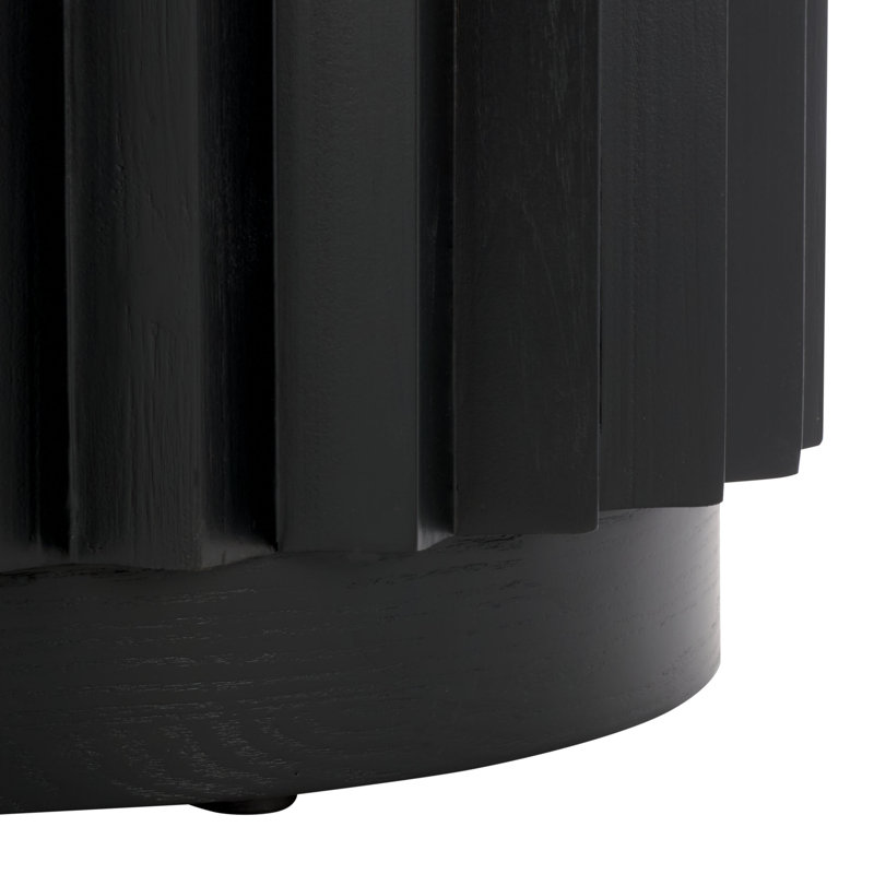 Arashi End Table, Black