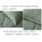 Washed Microfiber Bedding Honeycomb Comforter Set-81915324-89229419