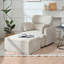 Fauteuil surdimensionné avec repose-pieds et repose-pieds rembourré avec rangement-1883787487