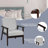 Tinisha Upholstered Armchair-1490168746