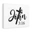 John 3:16 - Wrapped Canvas Print-456206730