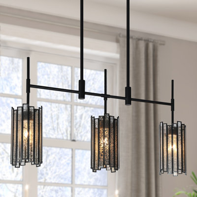 Shoshoni 3 - Light Matte Black Pendant