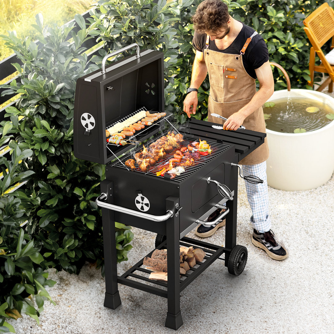 Balconera Fass Holzkohlegrill 60 cm