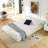 Queen Size Upholstered Bed Frame-1081079192