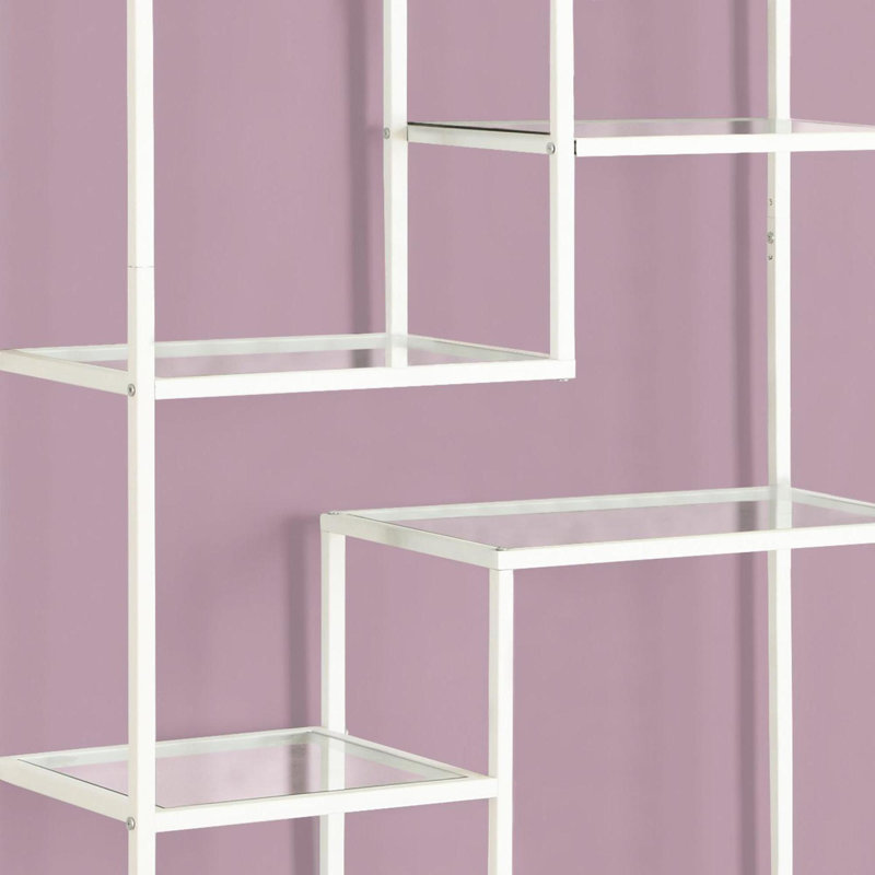 Tablettes de rangement ouvertes, Blanc