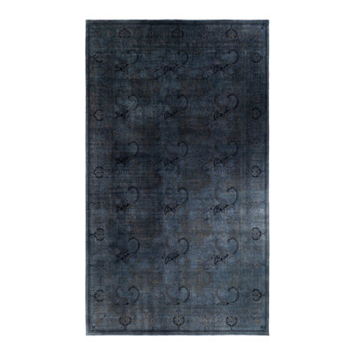 Tapis unique en laine 10 pi 3 po x 17 pi 4 po Swartzia