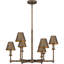Lustre 6 lumières Aadyanth