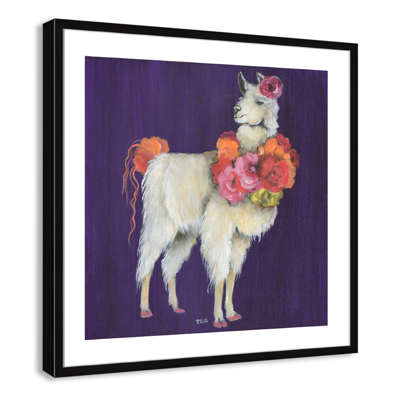 Art sur toile little, H 27,5 po x l 27,5 po x P 1,18 po, Cadre argenté