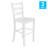 Commercial Grade Wooden Classic Ladderback Counter Height Barstool with Seat-783898777-783898776