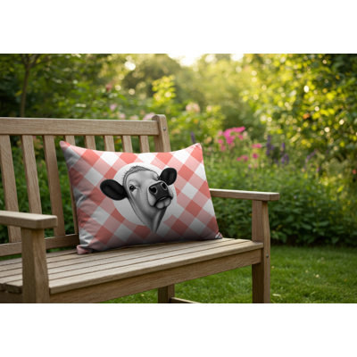 Coussin réversible intérieur / extérieur Cow