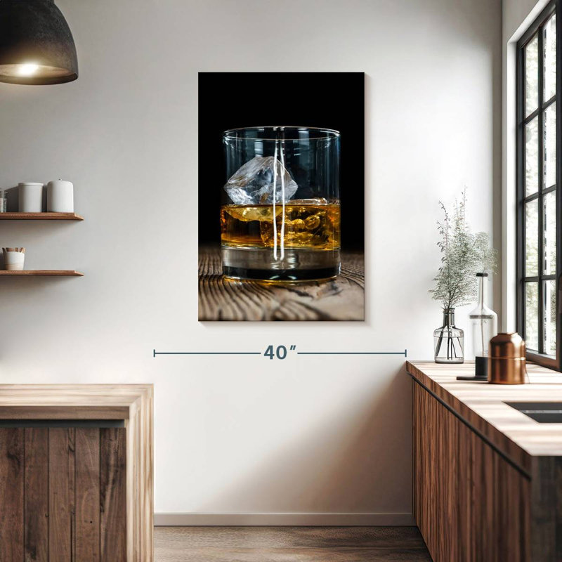 Yarlin Ice Cold Malt Whiskey, 39" H x 26" W