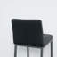 Chaise parsons en métal capitonnée Mariaines-1486094362