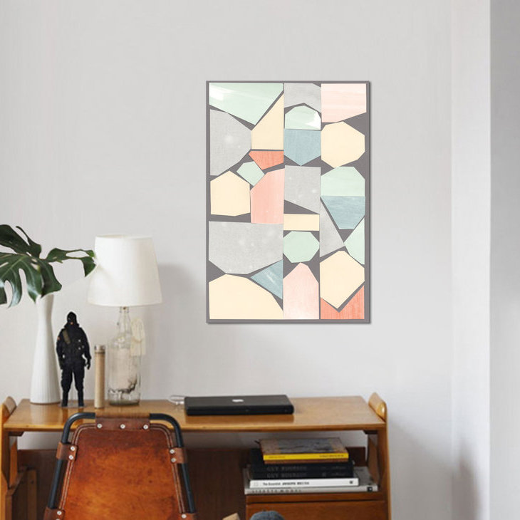 « rodondo ii », impression sur toile, H 26 po x l 18 po x P 1,5 po, Toile tendue, Pas de tapis